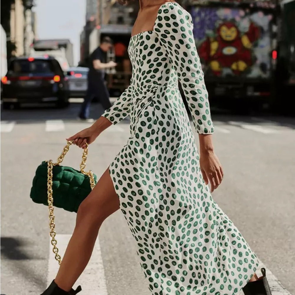 Polka dot dress